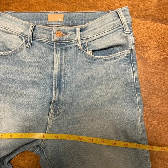 Mother Jeans The Hustler Ankle Light Blue Jeans 28 - Picture 10 of 17